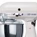 KitchenAid White 220 Volt 4.8L Artisan Stand Mixer 220V 300 Watt 10-Speed 5 QT