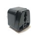 Seven Star SS-417 Universal to American Grounded Plug Adapter Set Black - SS-417B