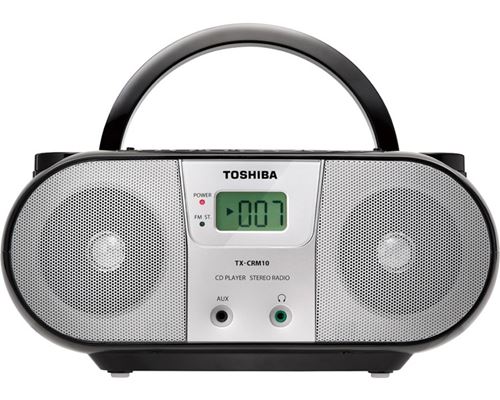 TOSHIBA TX-CRM10D TXCRM10D TX-CRM 10 D NEW CD Radio Boombox PORTABLE AM FM Radio MP3 220V 220-240V 220V 230V FOR OVERSEAS ONLY TRAVEL C SIZE BATTERY