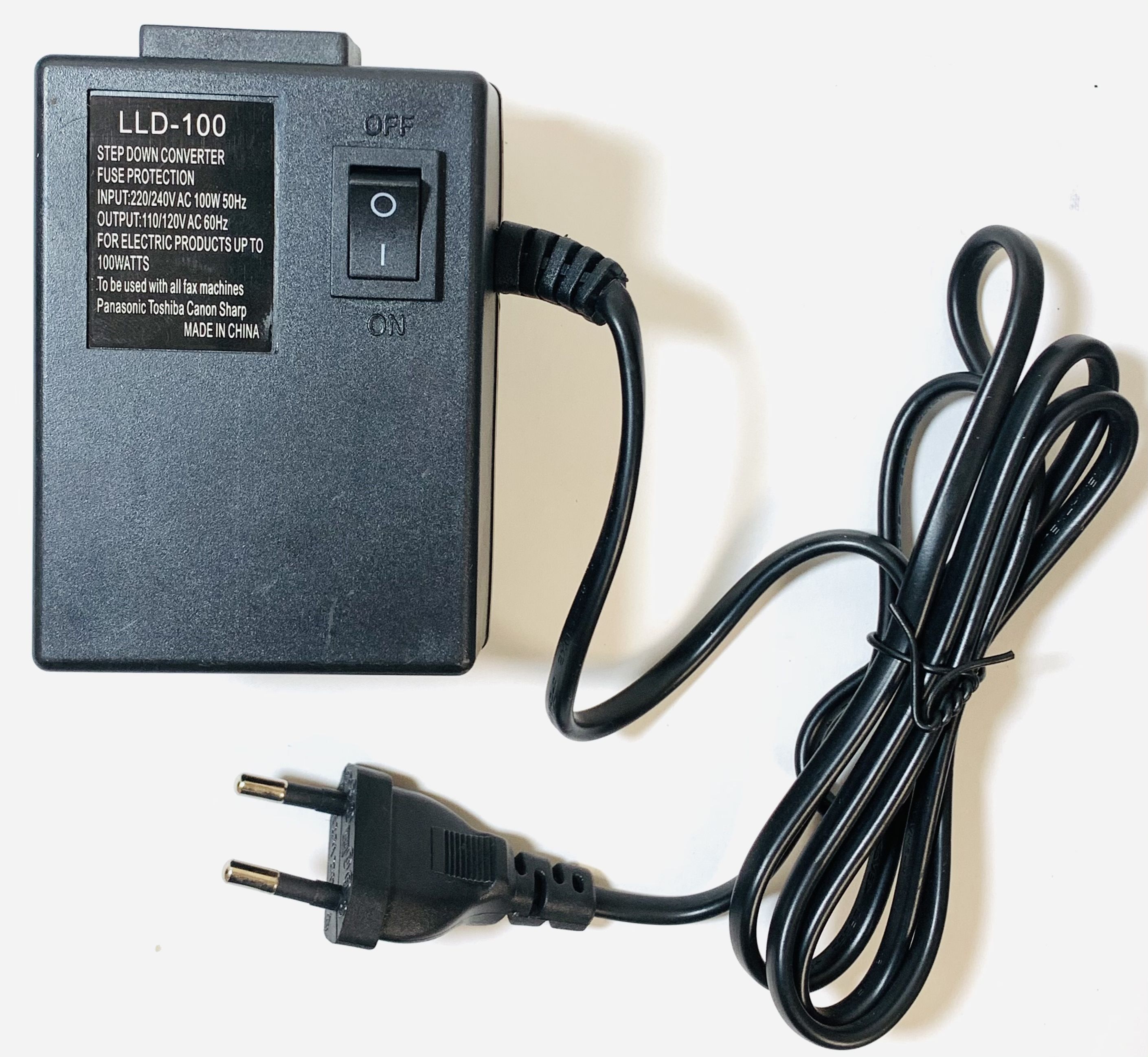 Norstar 200 Watt Transformer Converter 220/240 To 110 Volt With