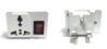609E Universal Plug Adapter with Power Switch for UK Outlet 609E, UK Plug, Universal Plug Adapter, Switch for UK Outlet, Adapter for UK, Adapter for type G outlet, type G plug, British adapter plug, uk adapter plug, united kingdom plug, uae plug adapter, adapter with switch