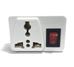 609E Universal Plug Adapter with Power Switch for UK Outlet - 609E