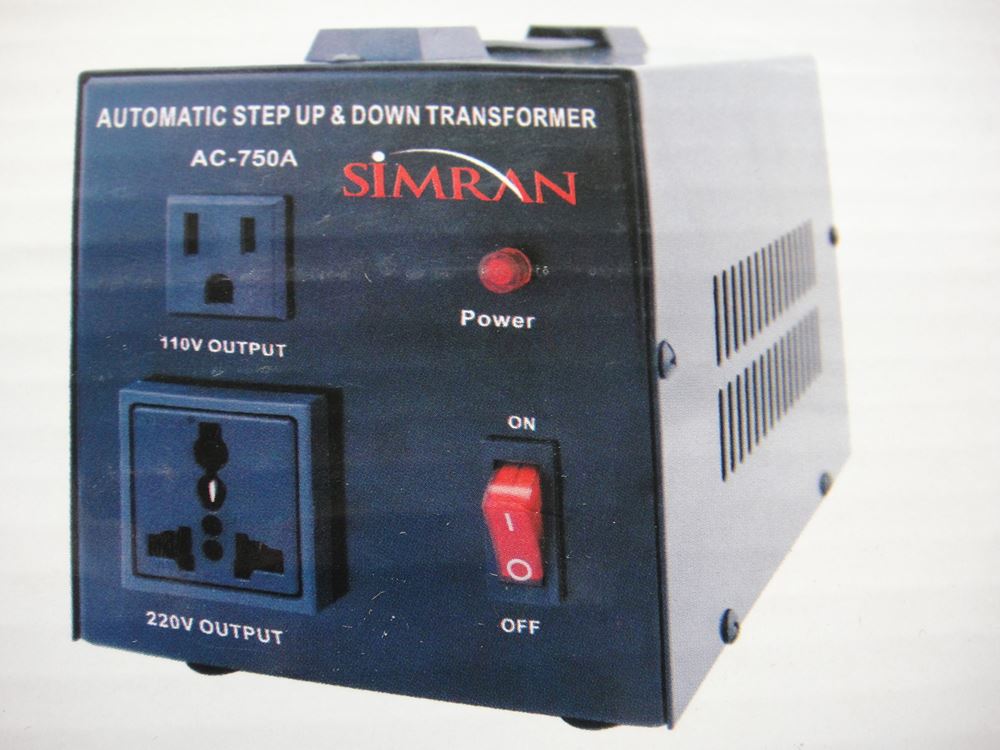 Simran 1000 Watt Voltage Transformer 110-220v Heavy Duty Step Up Down  Converter