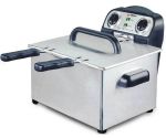 Alpina NEW 220 Volt Twin Bowl Deep Fryer 220v for Europe Asia UK