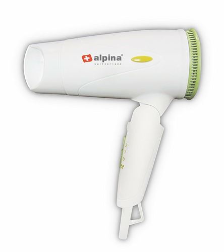 Alpina SF-5044 220 Volt Travel Hair Dryer 220V 240V for Export With EU Plug