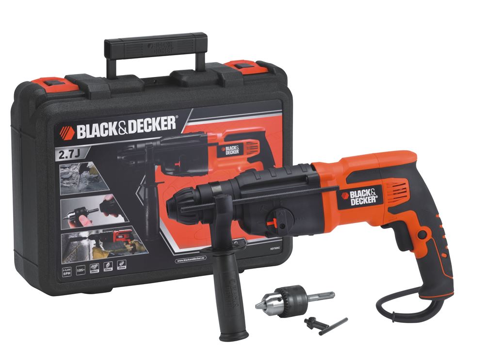 Black And Decker KD750 220 Volt Pneumatic Hammer Drill