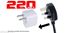 Black And Decker HX340 220 Volt Vertical Fan Heater 220v Portable Room Heater - HX340
