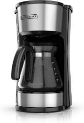Black And Decker CM0755S 220 Volt 4-in-1 5-Cup Coffee Station Coffeemaker For Overseas Use