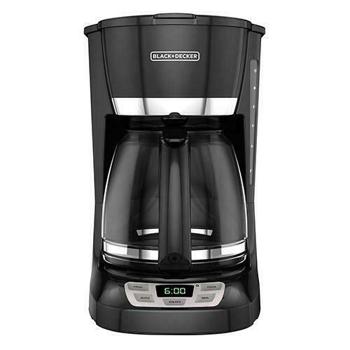 Black And Decker CM1105B 12-Cup 220 Volt Coffee Maker with Timer
