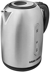 Black And Decker KE850S 1.7L St Steel Electric Cordless Kettle For Export Overseas Use 