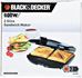Black And Decker TS1000 220V 240 220 Volt Sandwich Maker for Europe Africa - TS1000