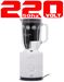 Braun Blender w/Glass Jar - 220 Volt Only - JB5050WH - JB5050WH