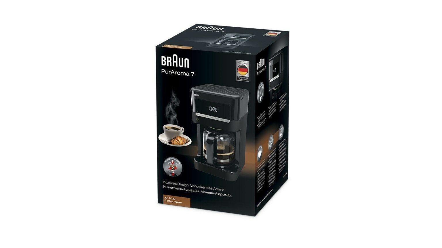 Braun KF7020 220 Volt 12-Cup Coffee Maker 220V-240V For Export
