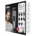 Braun MGK7321 220 Volt EU Plug 10-in-1 Face & Head, Beard Trimmer Hair Clipper Styling Kit with Gillette Razor - MGK7321