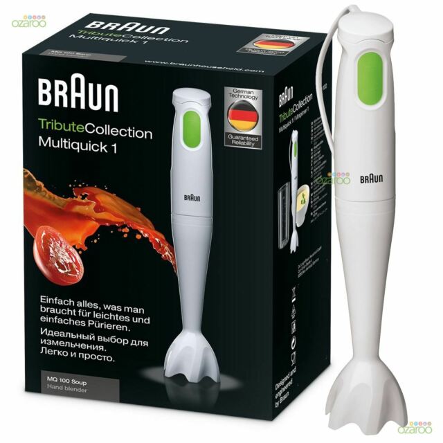 Braun MultiQuick 1 Hand Blender 450 Watts MQ100 220 v 240 volt