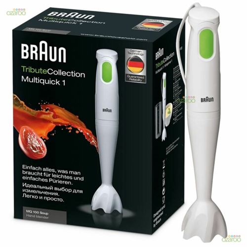 Braun MQ100 220 Volt Hand Blender For Export (Not for use in North America)  Blender