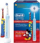 Braun Oral-B Value Pack 220 Volt Electric Toothbrushes With 2 Heads 220V-240V For Export 