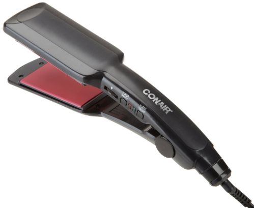 Conair NEW 2" Dual Voltage Ceramic Flat Iron 110v 220v USE WORLDWIDE