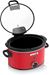 Crock-Pot CSC037 Slow Cooker Hinged Lid 3.5 Liter 3-4 People Red 220-240 Volt For Export 