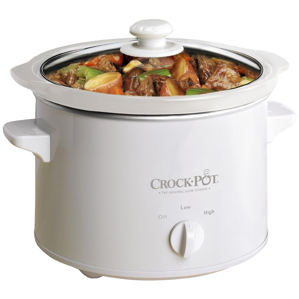 Crock-Pot Slow Cooker Cooking Pot 2.4 L Black