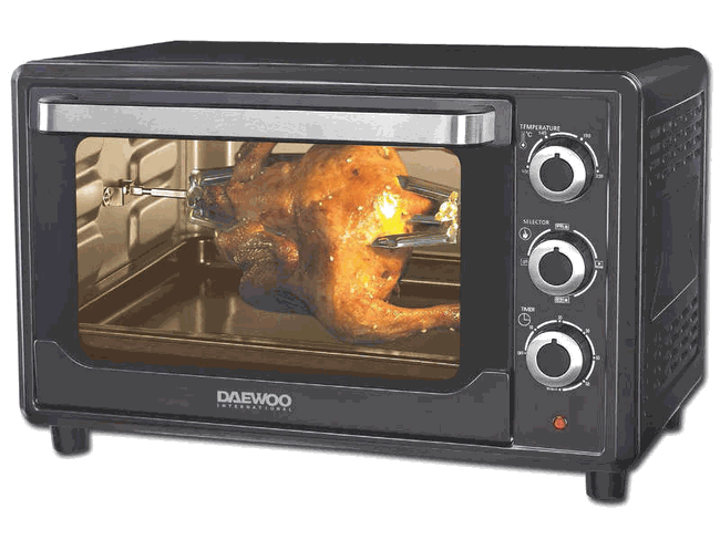 Daewoo DOT1658 220 Volt Large Convection Toaster Oven