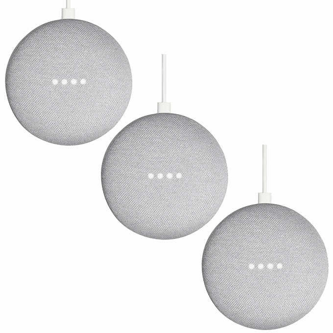 google home mini pack of 3