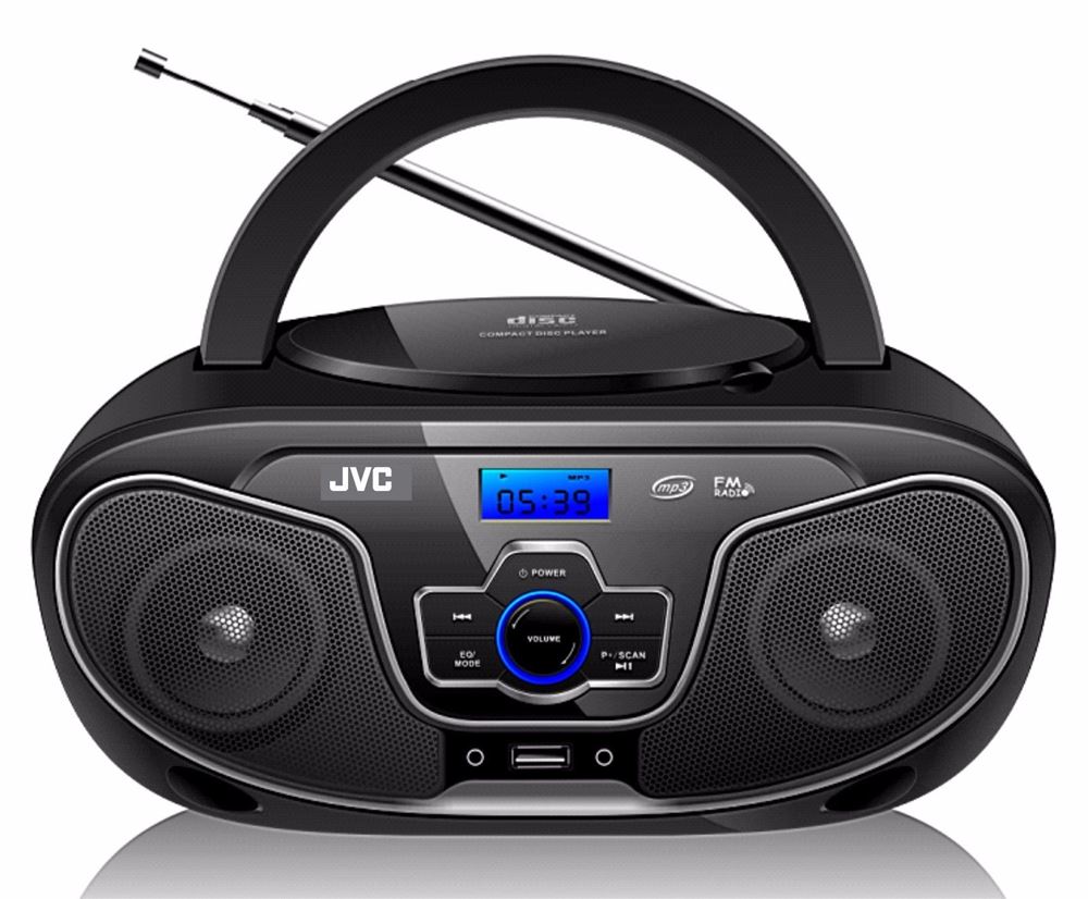 JVC JVC RDN327 Bluetooth Portable Radio and CD Player