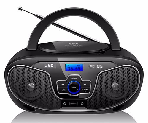 Soeverein Schilderen tunnel JVC - JVC RD-N327 Bluetooth Portable Radio and CD Player With USB and AUX  Port 100-240 Volt WORLDWIDE USE #RD-N327
