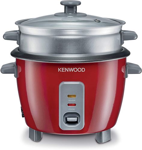 Kenwood RCM30 220 Volt 6-Cup Rice Cooker With Steamer 220V-240V 50Hz For Export 