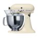 KitchenAid Silver 220 Volt 4.8L Artisan Stand Mixer 220V 300 Watt 10-Speed 5Qt