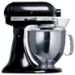 KitchenAid Silver 220 Volt 4.8L Artisan Stand Mixer 220V 300 Watt 10-Speed 5Qt