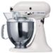 KitchenAid White 220 Volt 4.8L Artisan Stand Mixer 220V 300 Watt 10-Speed 5 QT