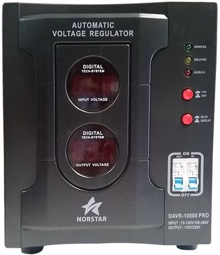 Norstar DAVR-15000 15000 Watt Power Converter Stabilizer 110V 220V Transformer 15000W 110-220 V 
