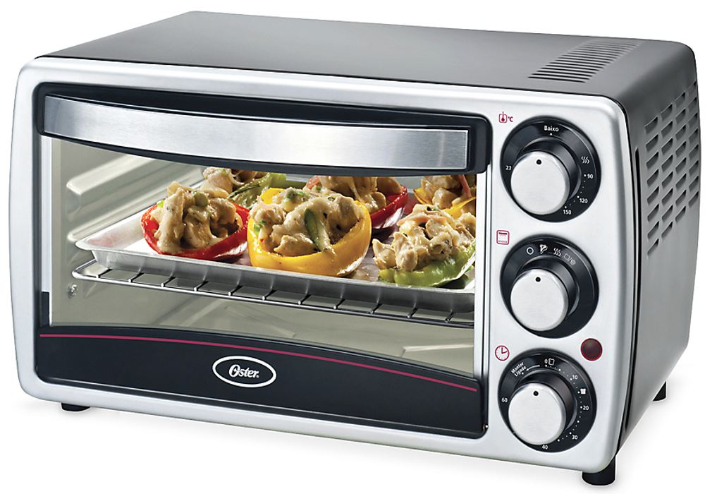Oster TSSTTV7052 220 Volt Large 4-Slice Toaster Oven
