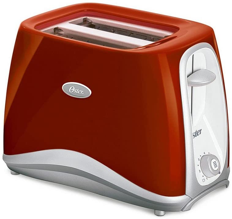 Oster 2-Slice Red 800-Watt Toaster in the Toasters department at