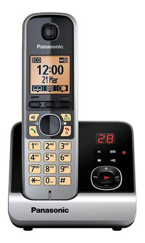 Panasonic 220 Volt KX-TG6721 Cordless Phone 220V For Europe Asia Africa 240V For Export