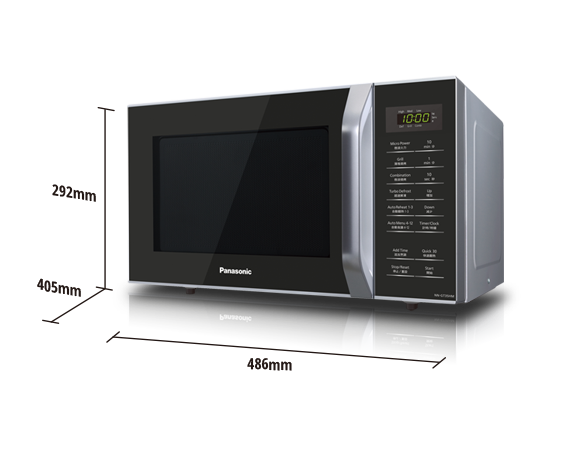Panasonic NN-GT35 220 Volt 23L Microwave Oven with Grill
