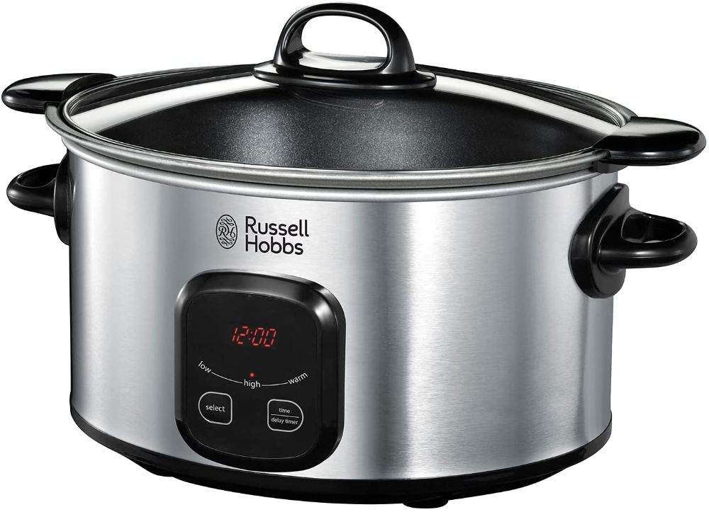 Hobb Cooker Russell Hobbs 22750 6-Liter Digital Slow Cooker 220-240 Volt For Export