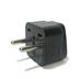 Seven Star SS-411 Asian European Style Universal Plug Adapter Black For Type C Outlet - SS-411-B