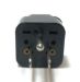 Seven Star SS-417 Universal to American Grounded Plug Adapter, Type B, Black - SS-417B