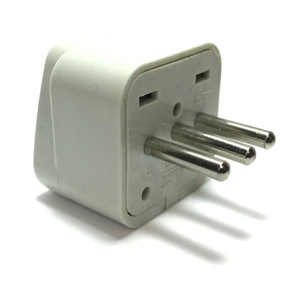 Star Italy Plug Adapter For Type L Italian Electric Outlet