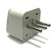 Seven Star SS-418 Italy Universal Plug Adapter Type L White - SS-418W