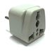 Seven Star SS-418 Italy Universal Plug Adapter Type L White - SS-418W