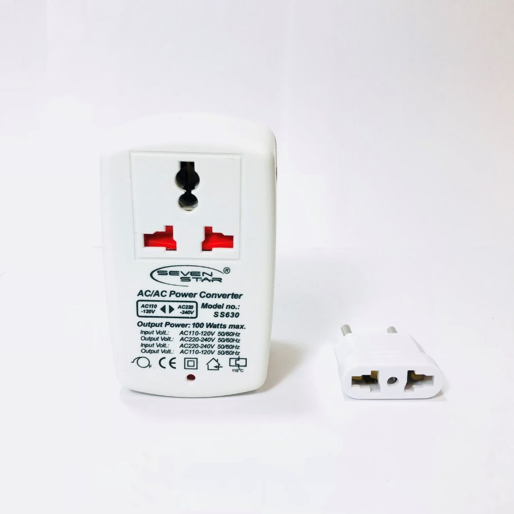 CONVERTITORE RIDUTTORE DI ENERGIA DA 220V A 110V 100w Con Cavo E Spina Schuko 84817252 CONVERTITORE RIDUTTORE DI ENERGIA DA 220V A 110V 100w Con Cavo E Spina Schuko 84817252