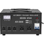 Seven Star AR-5000 Watt Voltage Converter with Stabilizer, 5000W Transformer seven star ar-5000 voltage stabilizer, ar-5000 transformer, ar5000 regulator, ar 5000 w converter, stabilizer, voltage,power,220 volt,220v,110v,120v,110 volt,volts,watts,watt,transformers,stabilizers,convertor,simran,seven star,sevenstar,smvs,ar5000,atvr