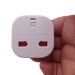 Seven Star SS421 Adapter Plug from UK to Europe, Type G to Type C / E / F - SS421