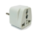 Seven Star SS611 Type C Plug Adapter For Asia and Europe, 4mm Round Pin, Type C, White - SS611