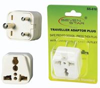 Seven Star SS615 Type D Plug Adapter For India