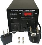 Seven Star ST-200 Step Up And Down Transformer 200 Watt 