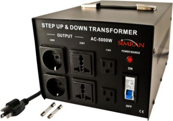Simran AC-5000 Watt Step Up Down Voltage Converter 5000W